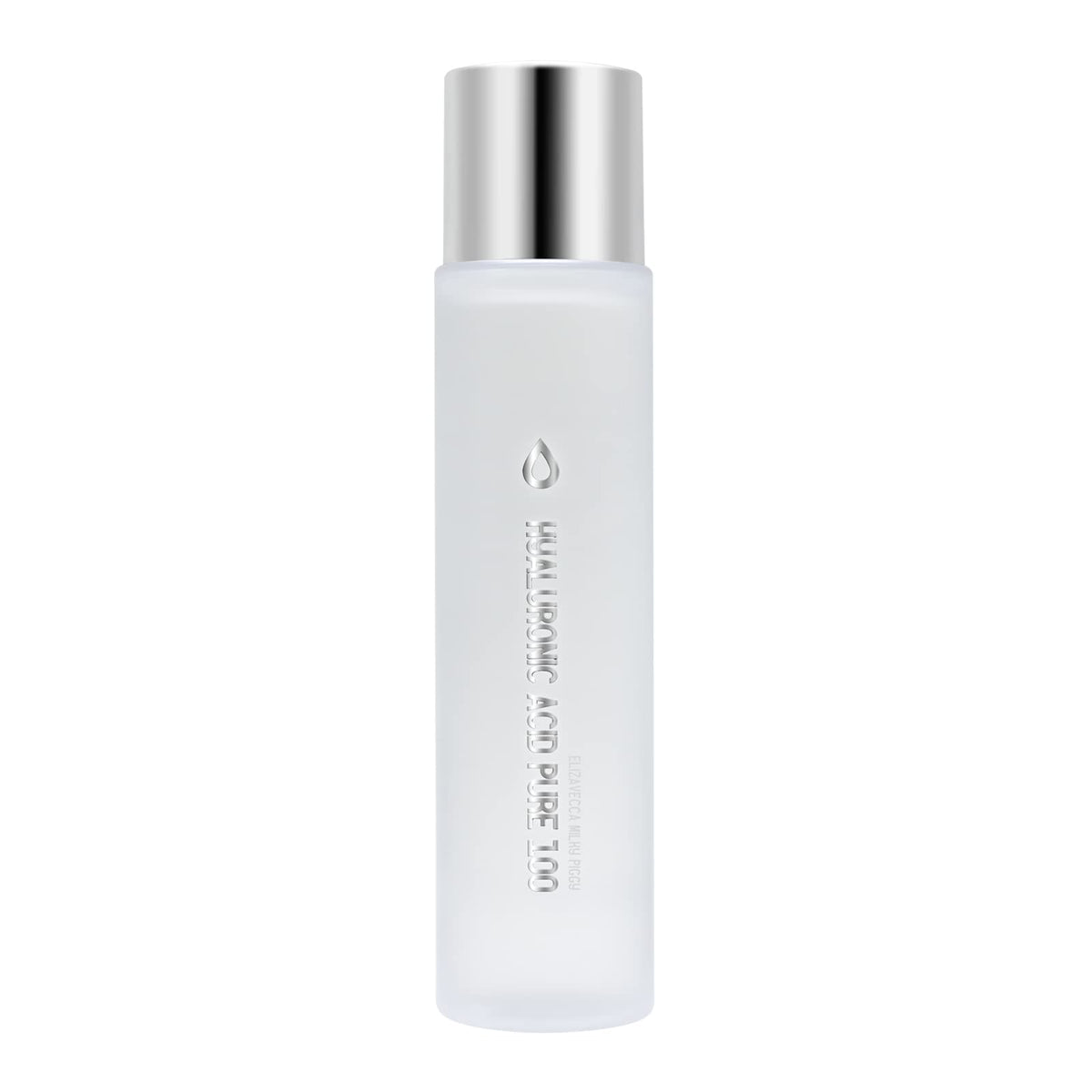 Elizavecca Hyaluronic Acid 100% Serum bottle for deep hydration and silky skin.