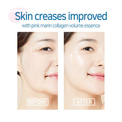 Elizavecca Marine Collagen Ample 50ml jar on countertop for daily use.