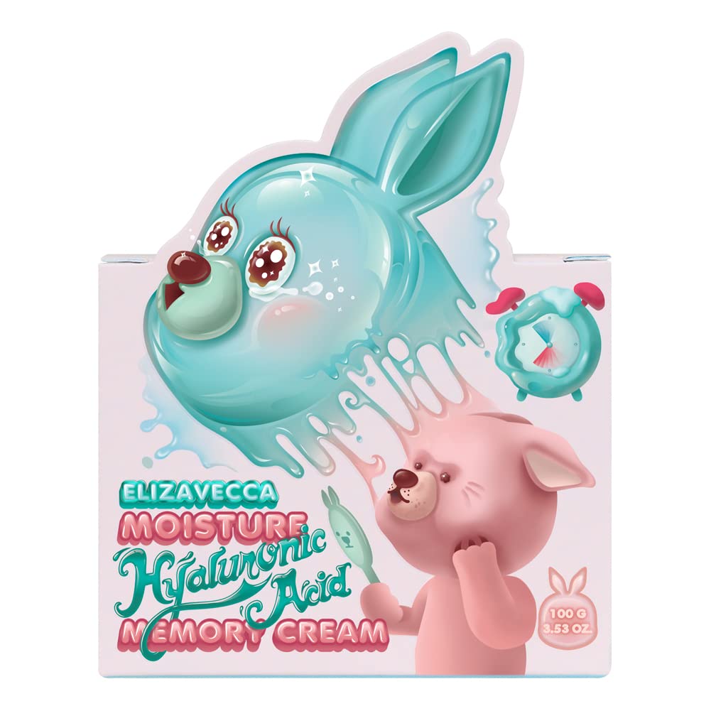 Elizavecca Memory Cream jar texture highlighting rich formula for hydration