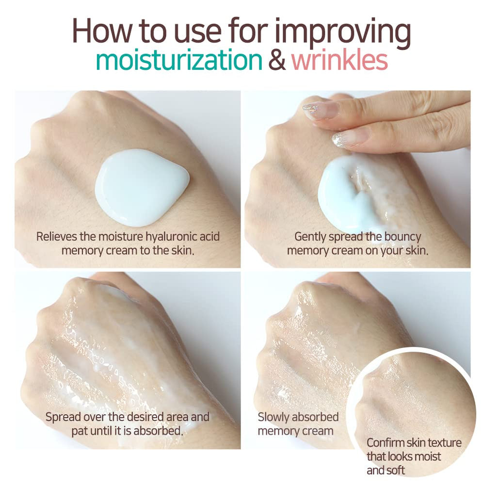 Elizavecca Memory Cream night routine shot on vanity
