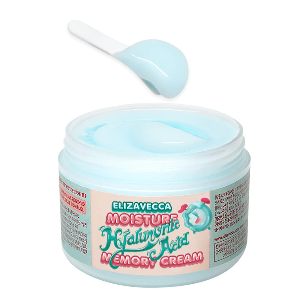 Elizavecca cream swirl on skin demonstrates quick absorption and moisture