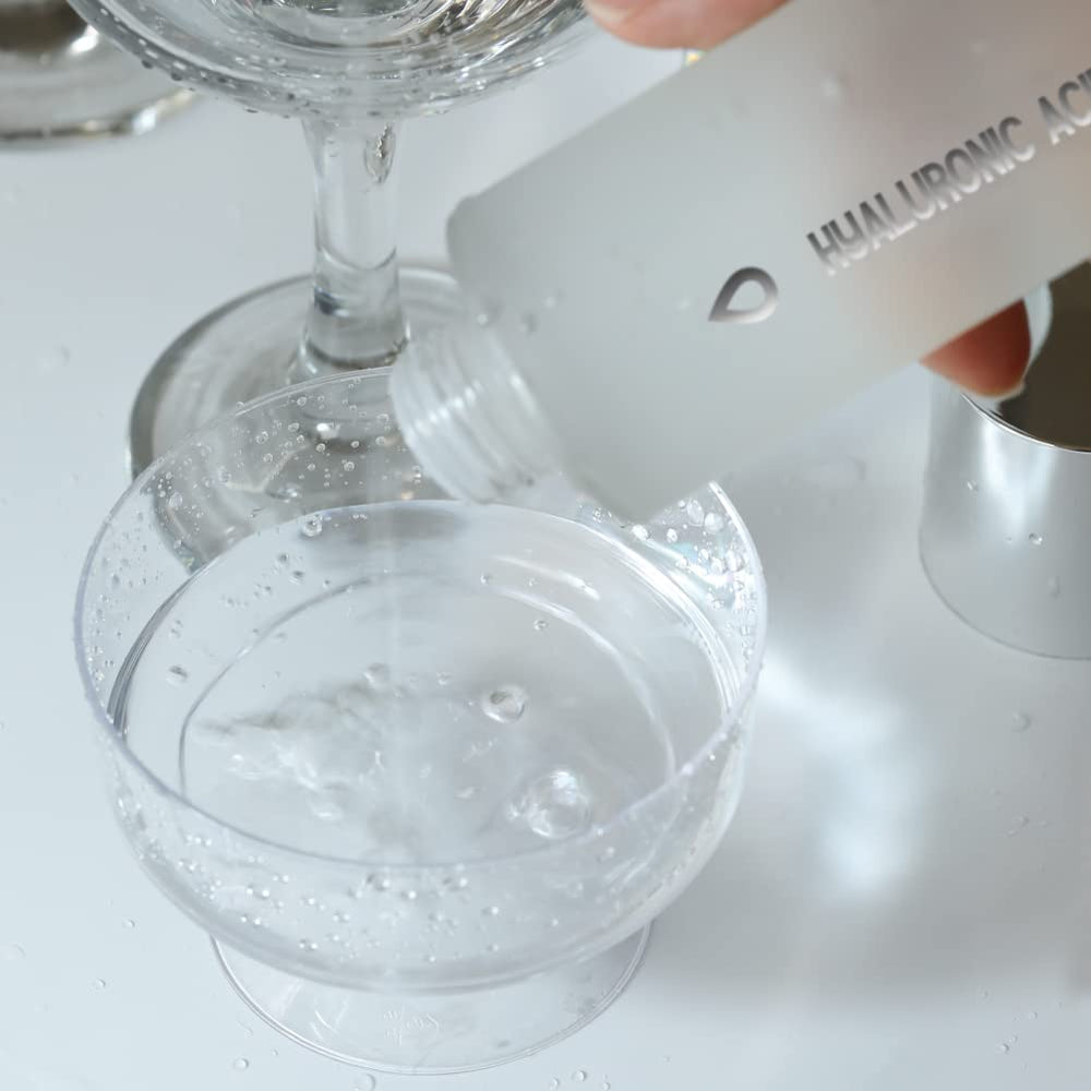 Nighttime routine with Elizavecca serum to replenish moisture.