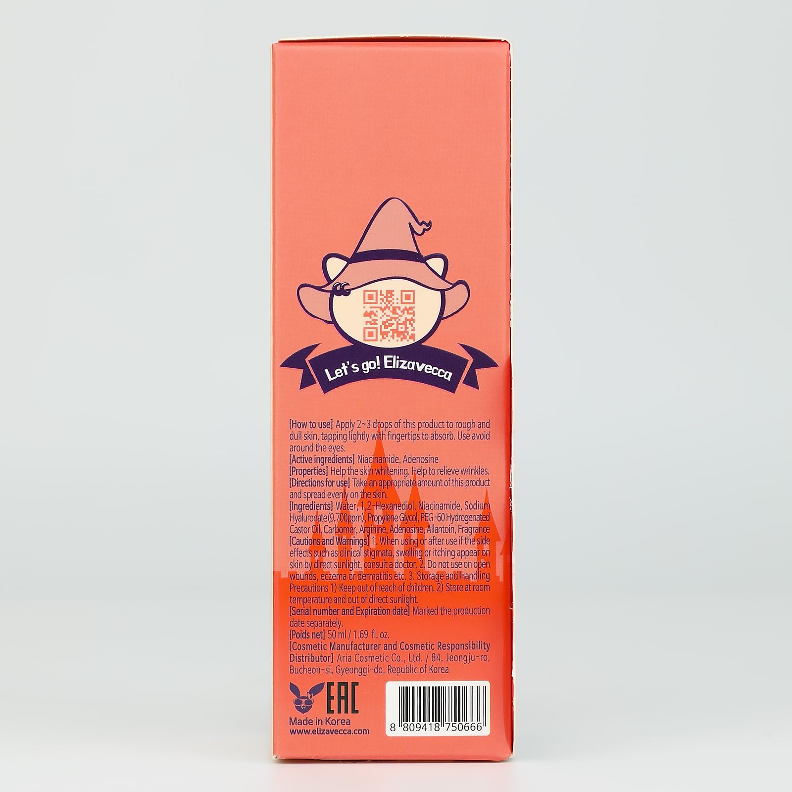 Elizavecca Witch Piggy Hell Pore Control Serum texture closeup reveals a lightweight, moisturizing feel