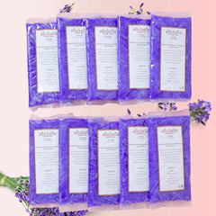 ELLA BELLA lavender paraffin wax refill bottle for soothing moisture