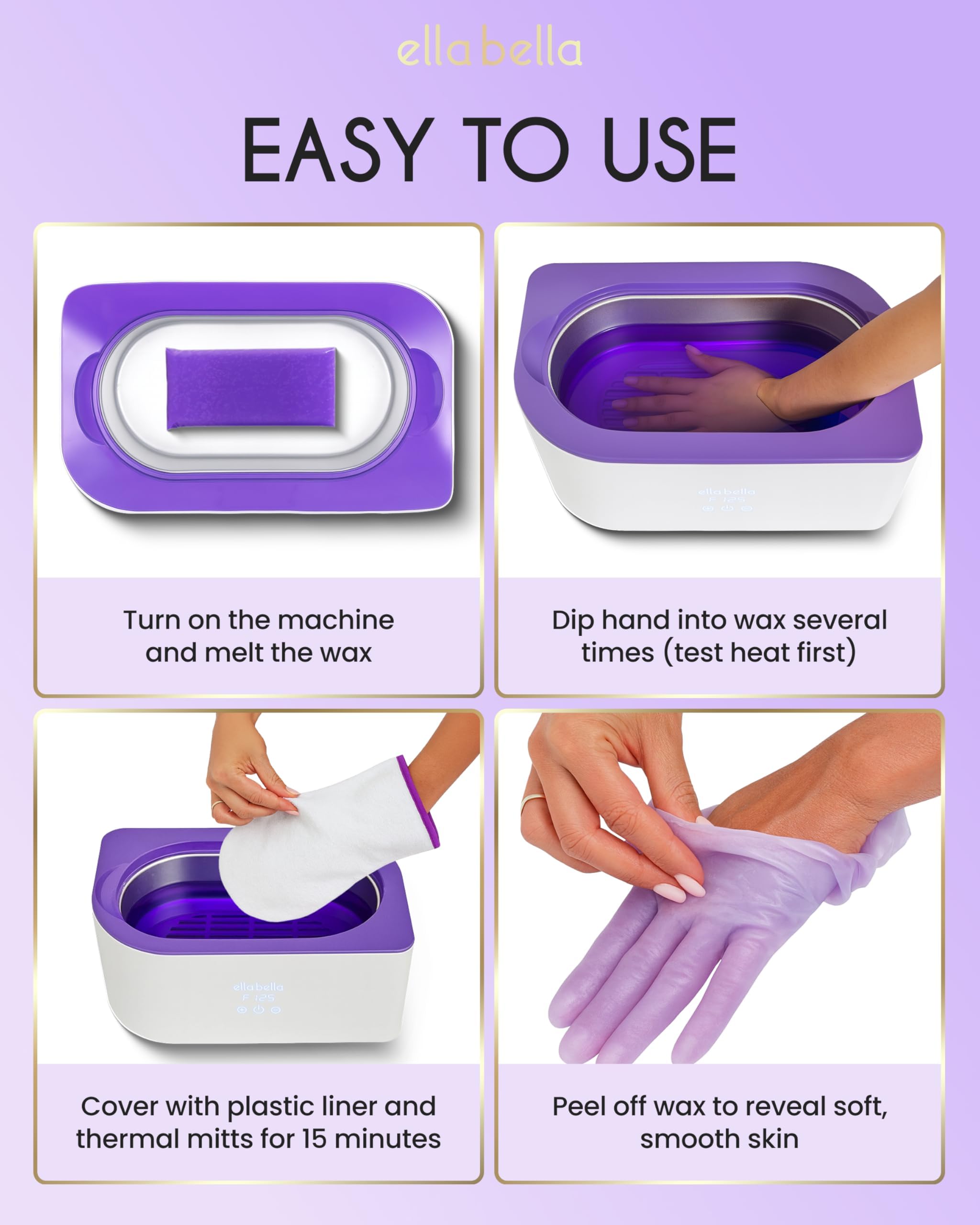 ELLA BELLA safety and easy setup for busy evenings.