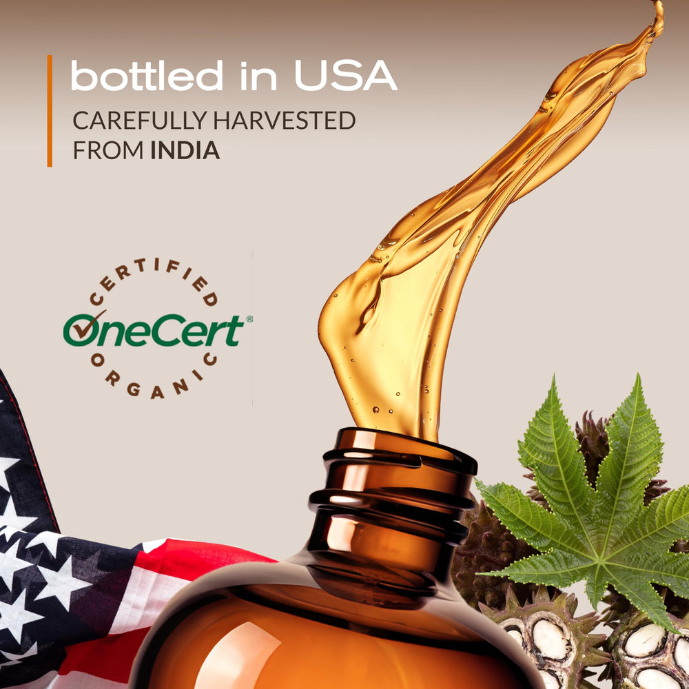 Ella & Eden Castor Oil abdomen massage for relaxing wellness ritual