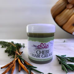 Ella International peppermint and rosemary infusion for refreshing scalp sensation.