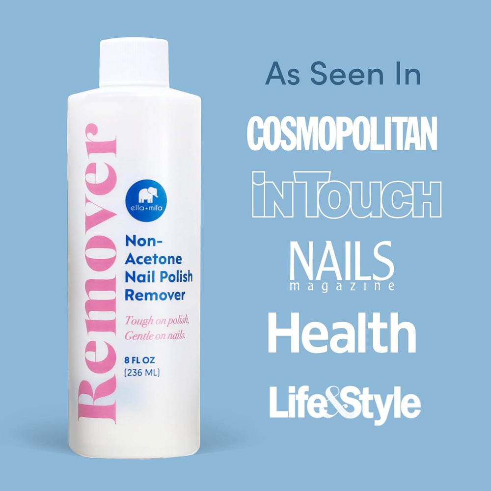 ella-mila light scent remover in use during polish removal