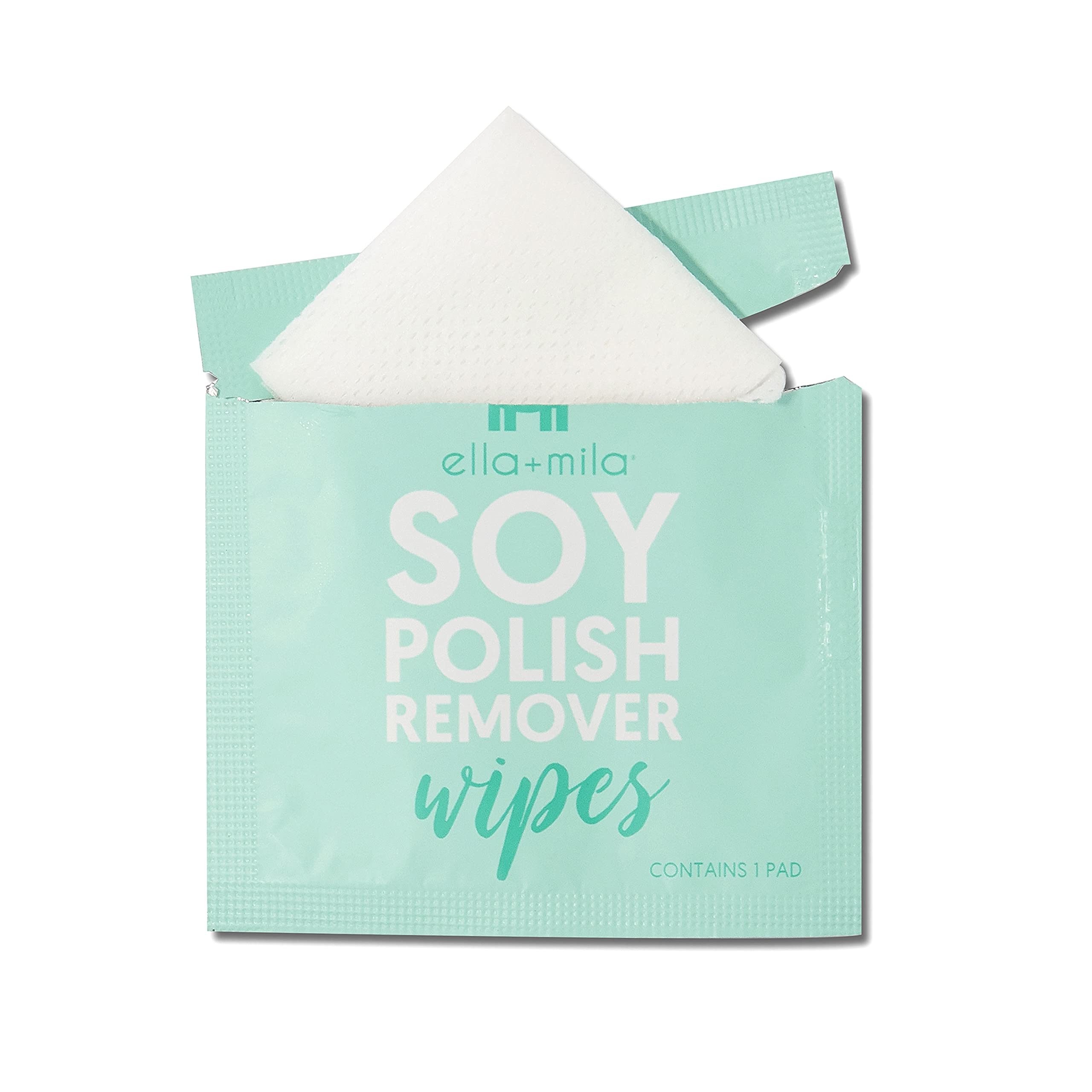 ella-mila lint-free remover wipes shown for clean, fiber-free polish removal