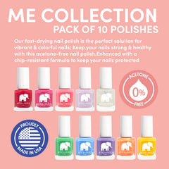 ella+mila ten pastel colors offer versatile looks for everyday or special occasions.