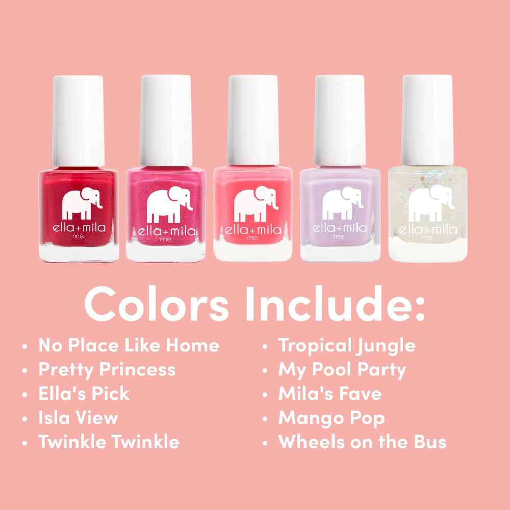 ella+mila 17-free vegan formula provides safer color without harsh chemicals.