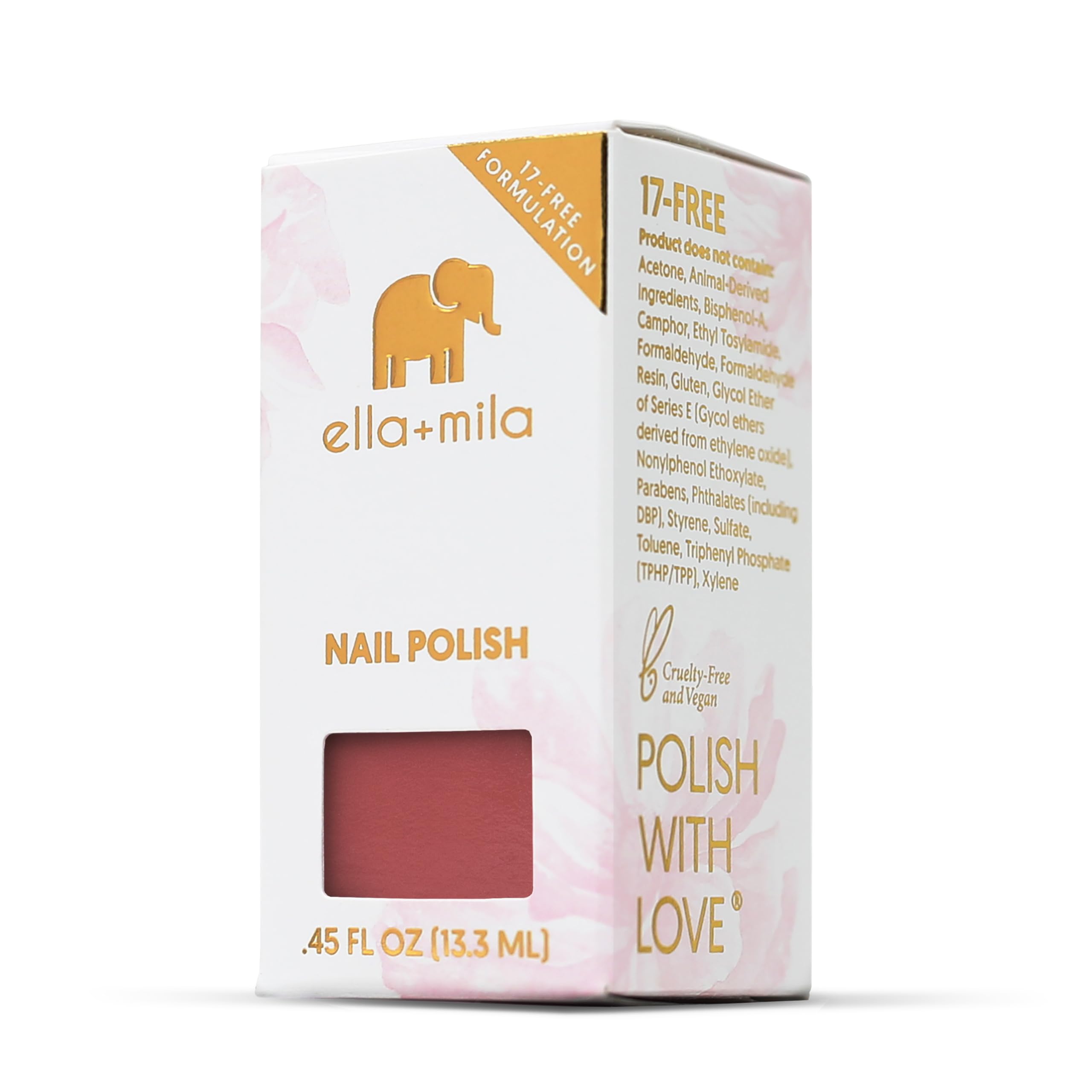 Made in USA and 17-free formula for safer nail care