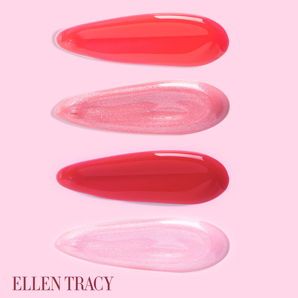 ELLEN TRACY lip glosses use cruelty-free ingredients for a guilt-free look.