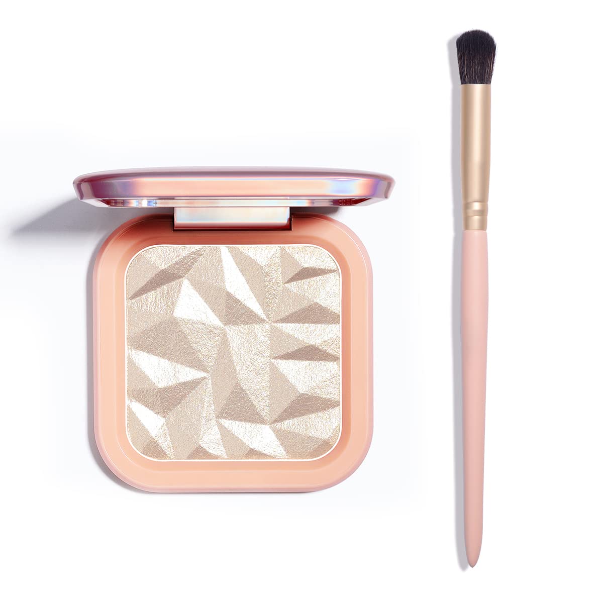 ELLESY highlighter palette lifts brow bones for a lifted look.