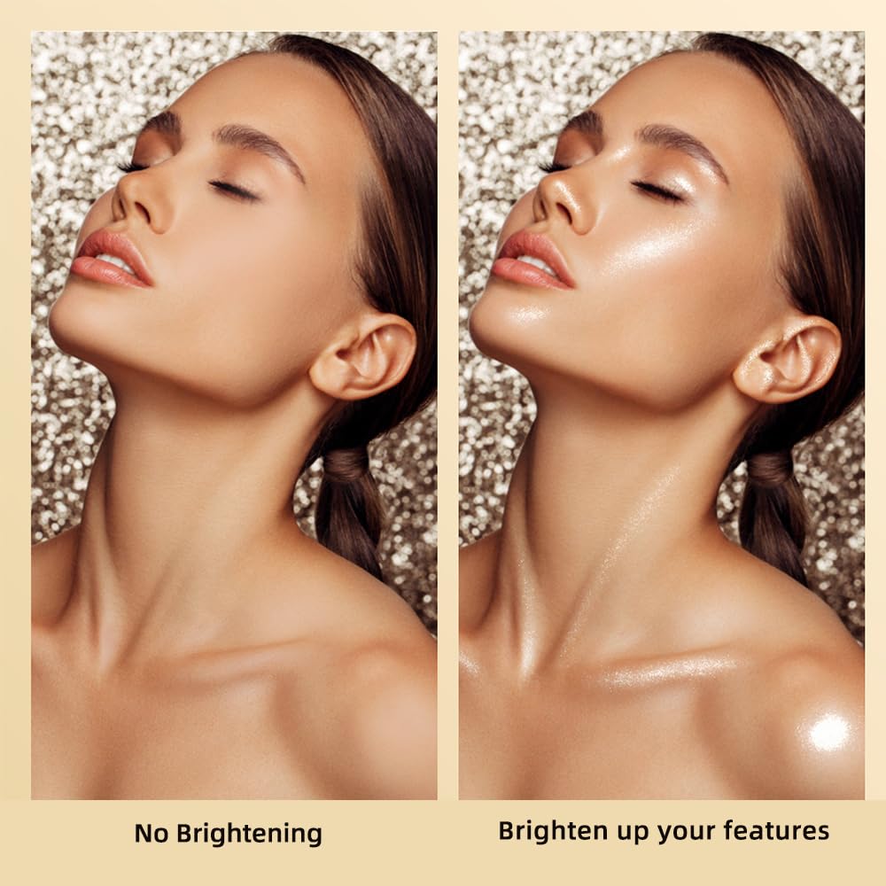 ELLESY highlighter palette brightens inner eye corners with subtle sparkle.