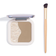 ELLESY highlighter palette front view, compact and portable for on-the-go touchups