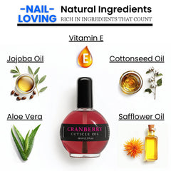 Ellie Chase Cuticle Oil application demonstrating precise hydration