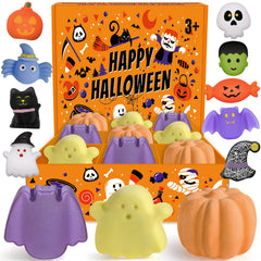 Ellinjan box of Halloween bath bombs, gift-ready packaging for Halloween baskets.