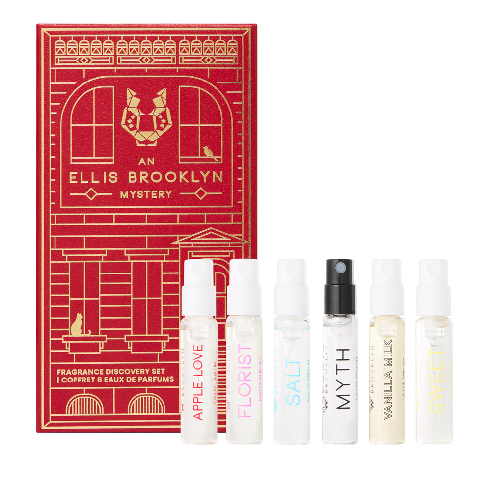 Ellis Brooklyn Apple Love bottle for a crisp daytime scent and uplifting mood.