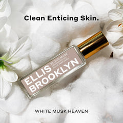 Ellis Brooklyn Blond Musk with bergamot and violet petal notes.