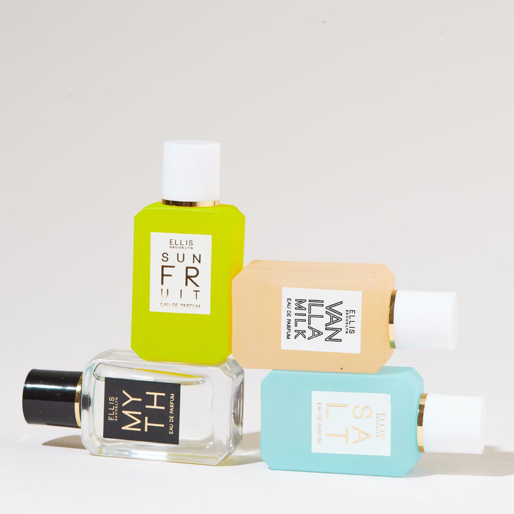 Ellis Brooklyn Chapters mini dabbers—compact, travel-ready fragrance tools.