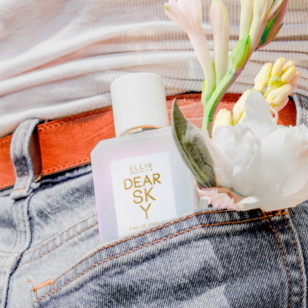 Ellis Brooklyn Dear Sky spray application for quick refresh