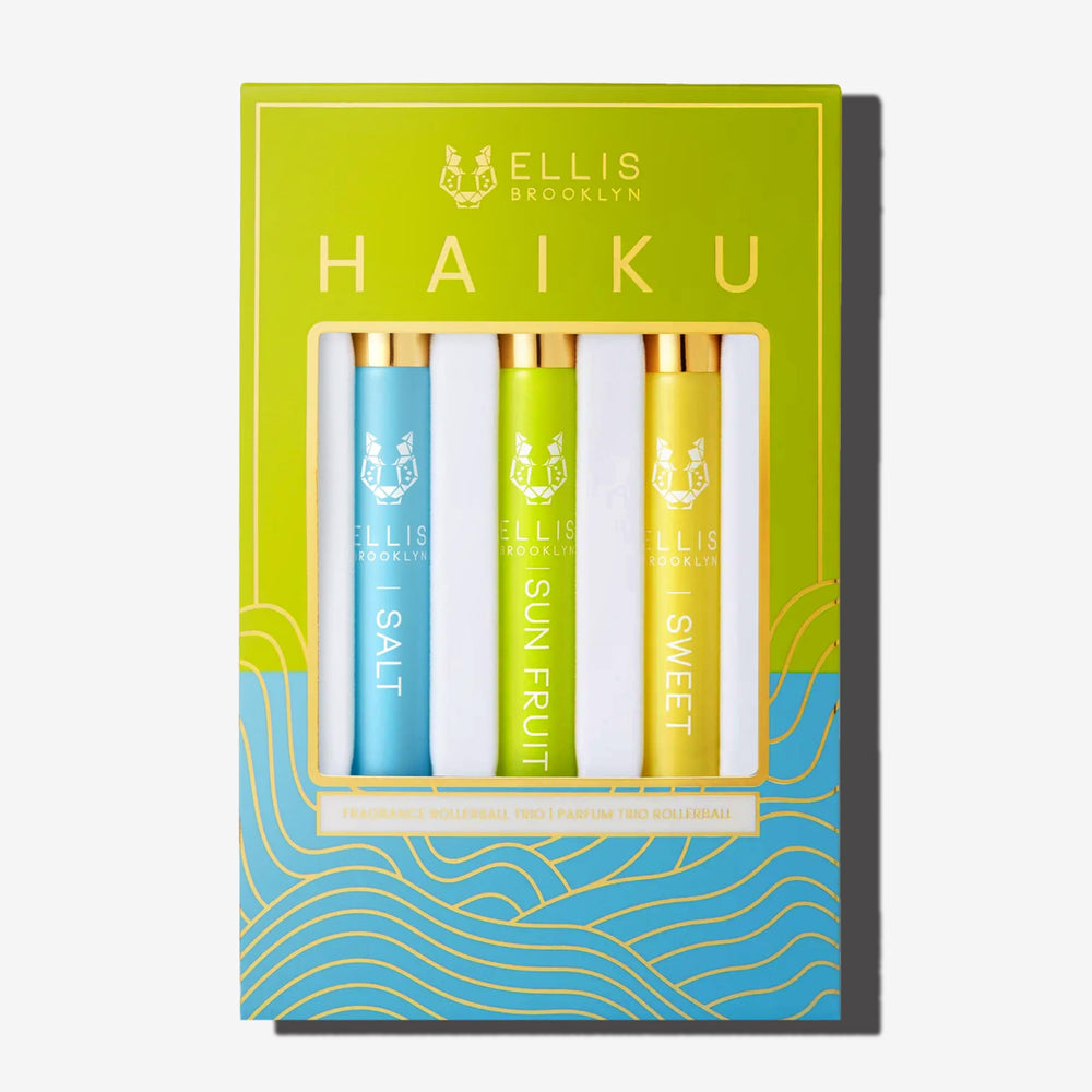 Ellis Brooklyn HAIKU SALT rollerball close-up for day wear and subtle aroma