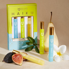Ellis Brooklyn HAIKU trio box front view for gifting