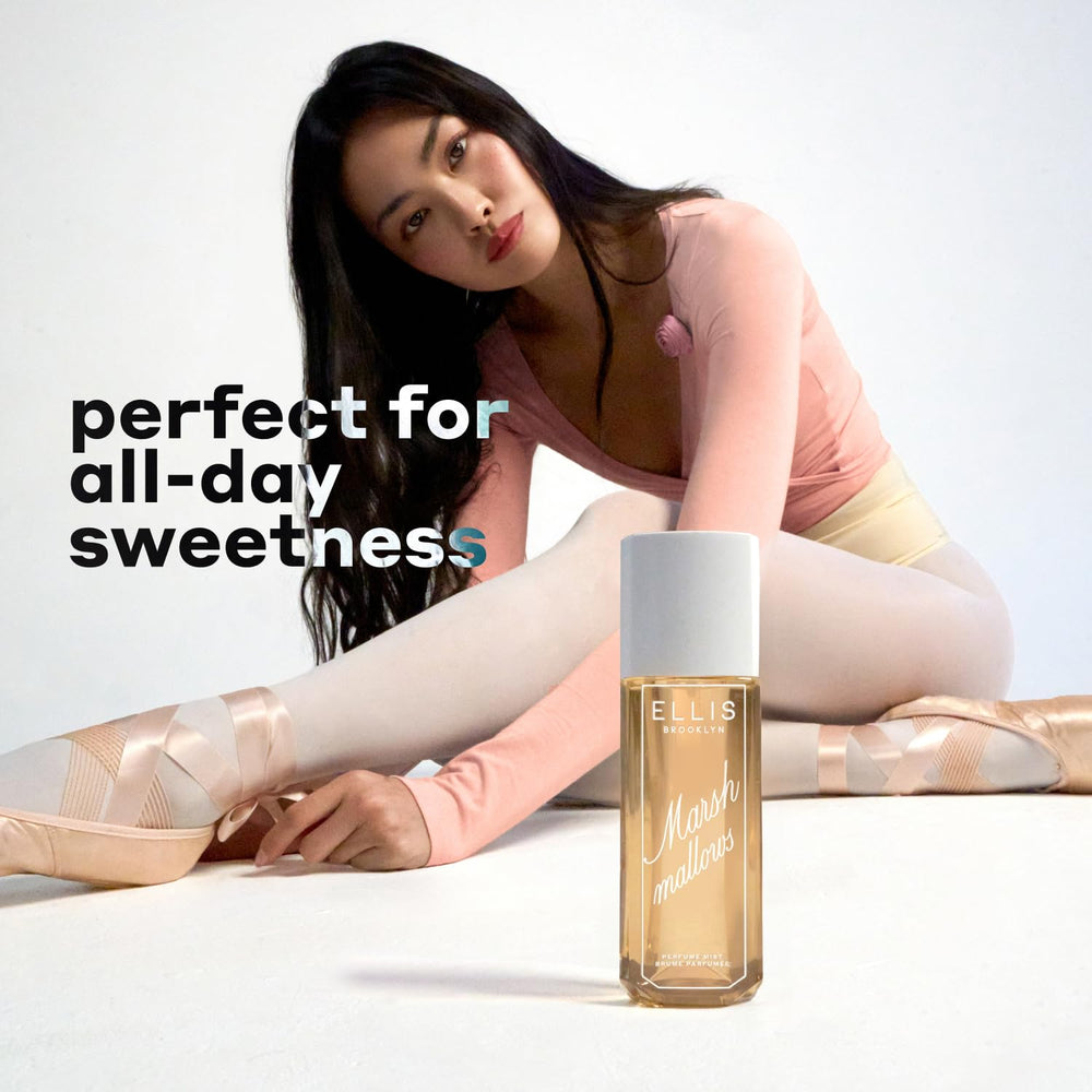 Ellis Brooklyn MARSHMALLOWS heart notes caramel and benzoin create creamy depth.