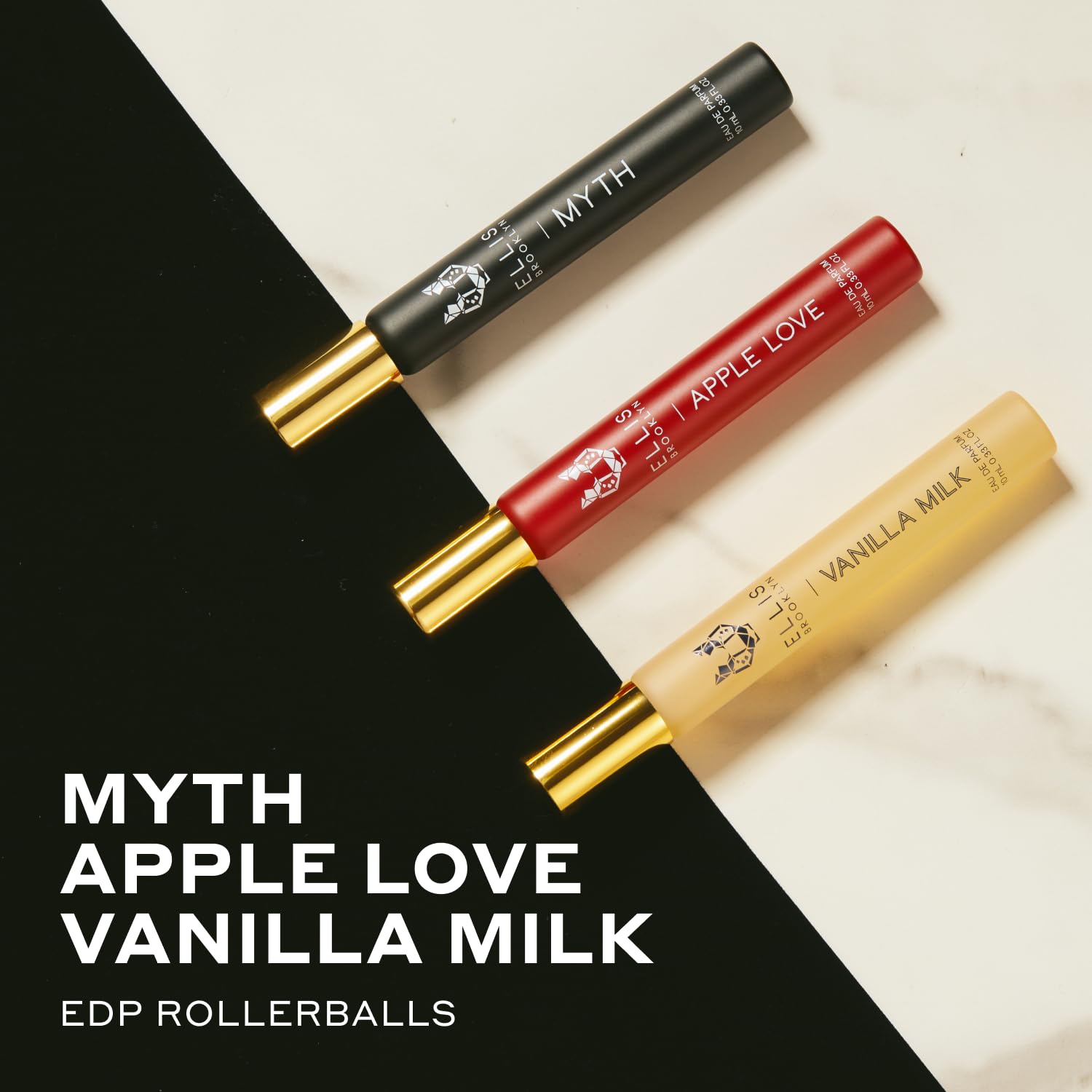 Ellis Brooklyn Myth rollerball offers a modern, versatile scent profile