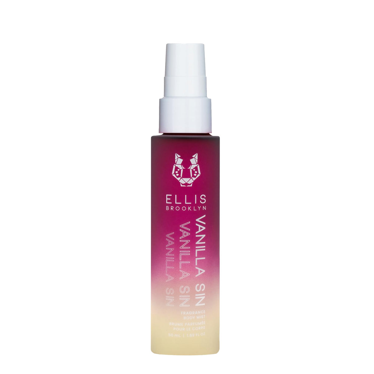 Ellis Brooklyn Vanilla Sin fragrance mist bottle for daily luxury
