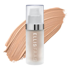 Ellis Faas Skin Veil bottle with pump, showing hydrating, buildable foundation for daily wear.