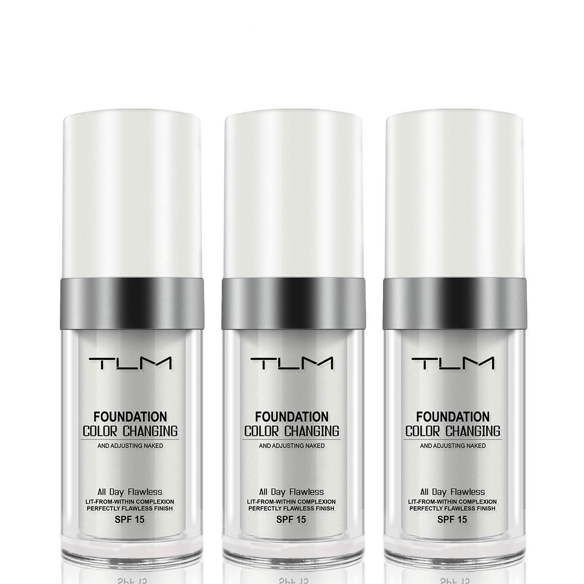 ELM Game flawless colour changing foundation adapts to skin tone for seamless coverage