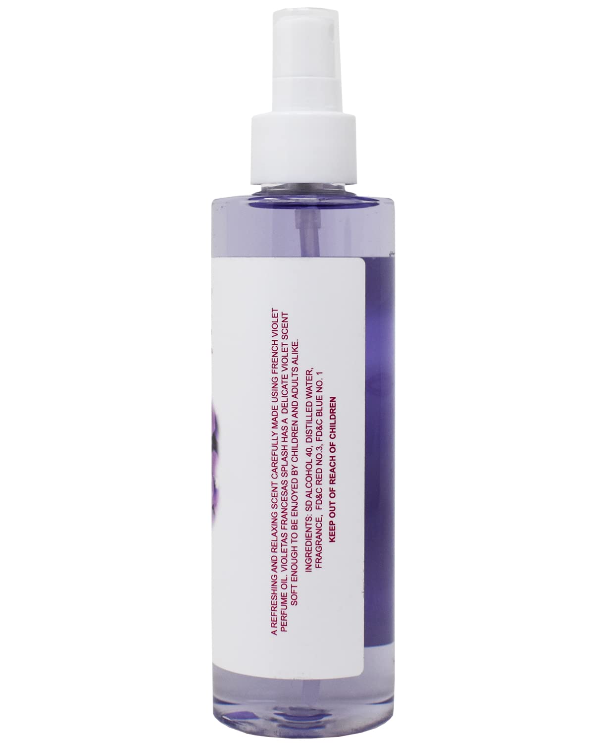 ELP Essential Violetas Francesas spray in hand for refreshing scent