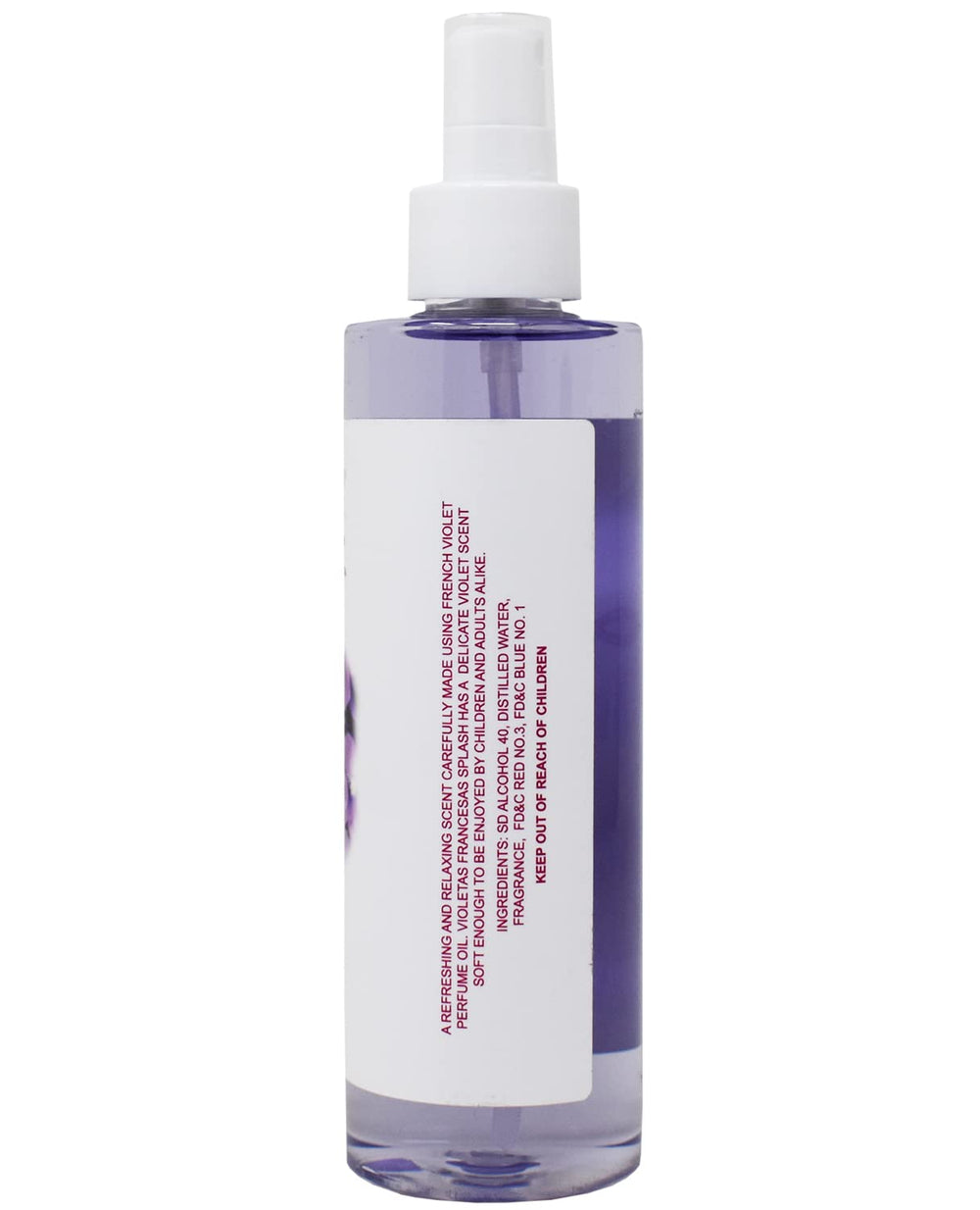 ELP Essential Violetas Francesas spray in hand for refreshing scent