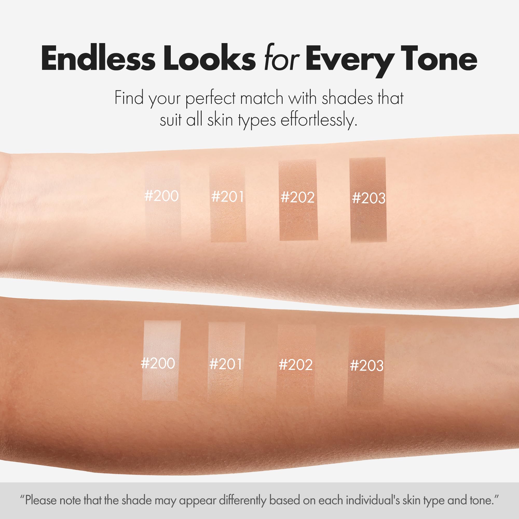 ELROEL Blanc Cover Stick V White dual-ended design combines foundation and applicator.