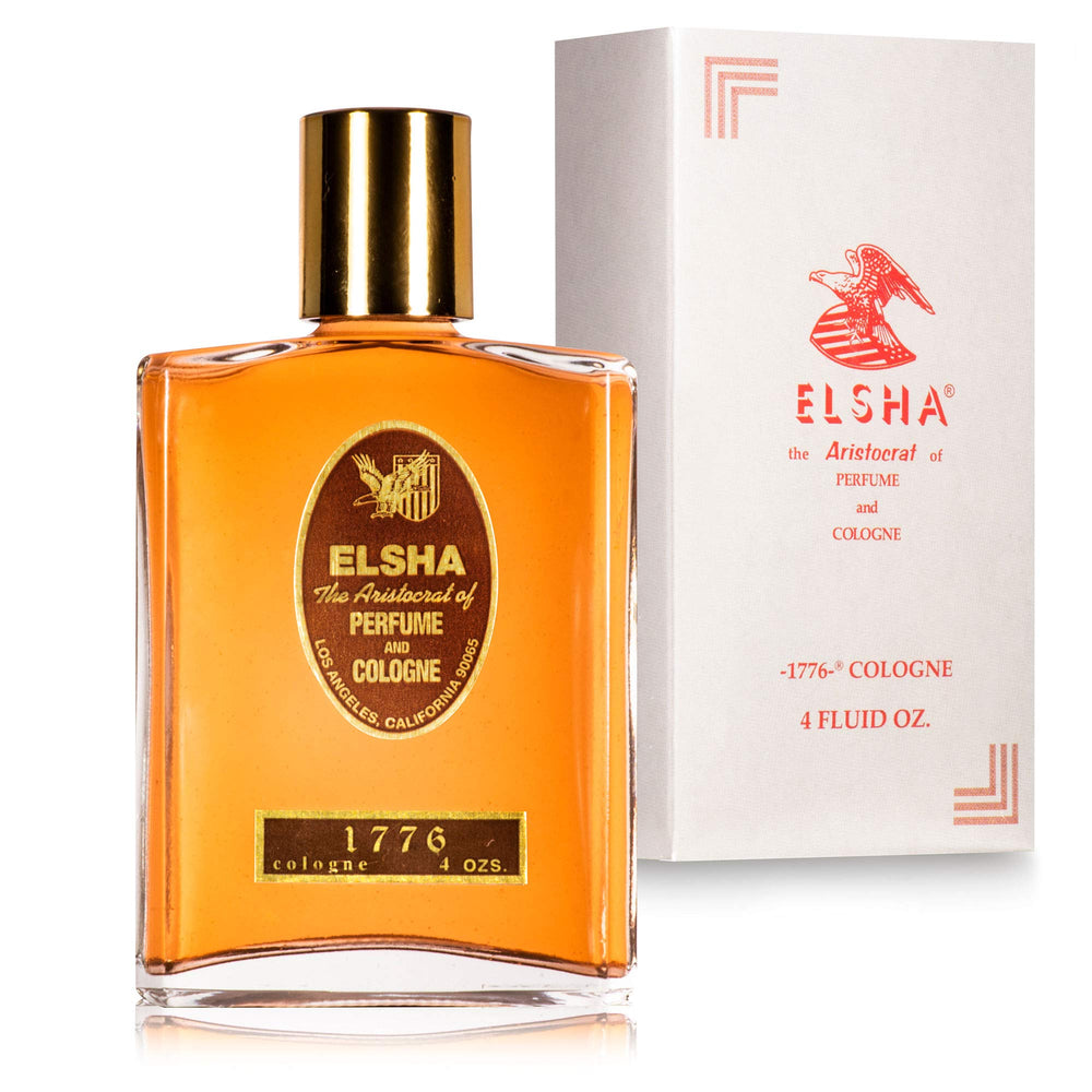 ELSHA COLOGNE 1776 packaging box reflects premium gifting