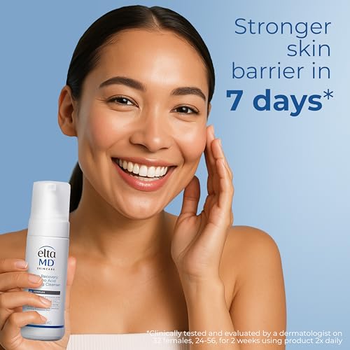 Post-procedure skin care scene with soothing ambience