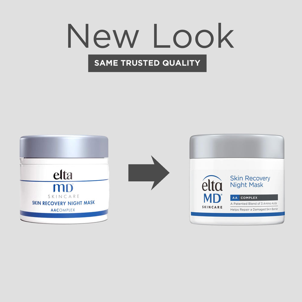 EltaMD Skin Recovery Night Mask delivers deep hydration to support a healthy skin barrier.