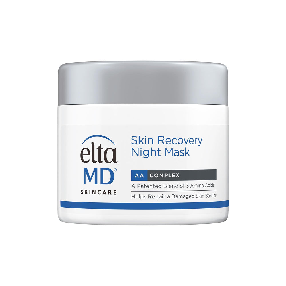 EltaMD Skin Recovery Night Mask reduces redness and soothes sensitive skin overnight.