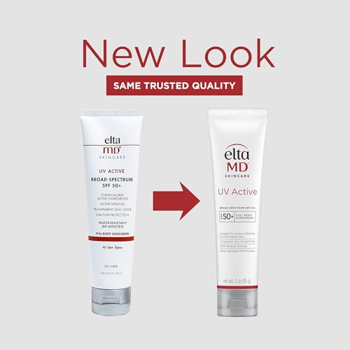 EltaMD UV Active dispensing tube for easy on-the-go application.