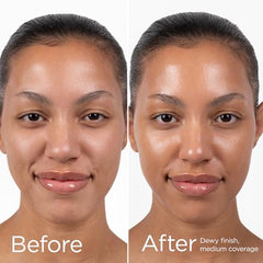 Hyaluronic acid hydrates the skin in EltaMD UV AOX Elements tinted sunscreen.