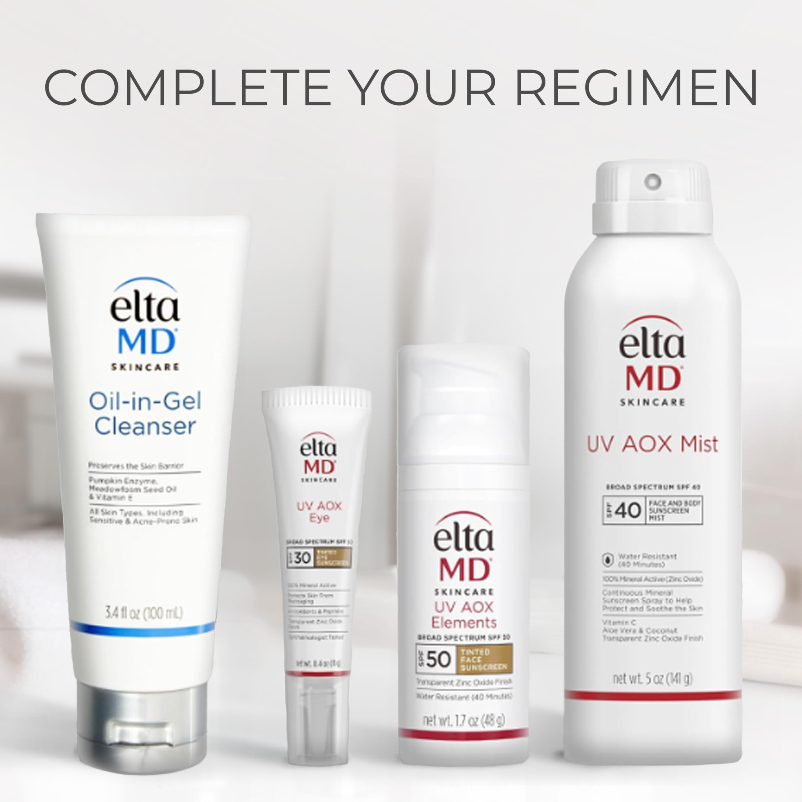EltaMD UV AOX Mist suitable for face and body use.