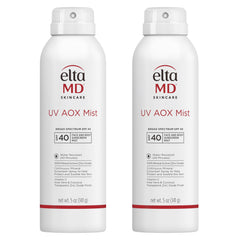 EltaMD UV AOX Mist face bottle for quick daily sun protection.
