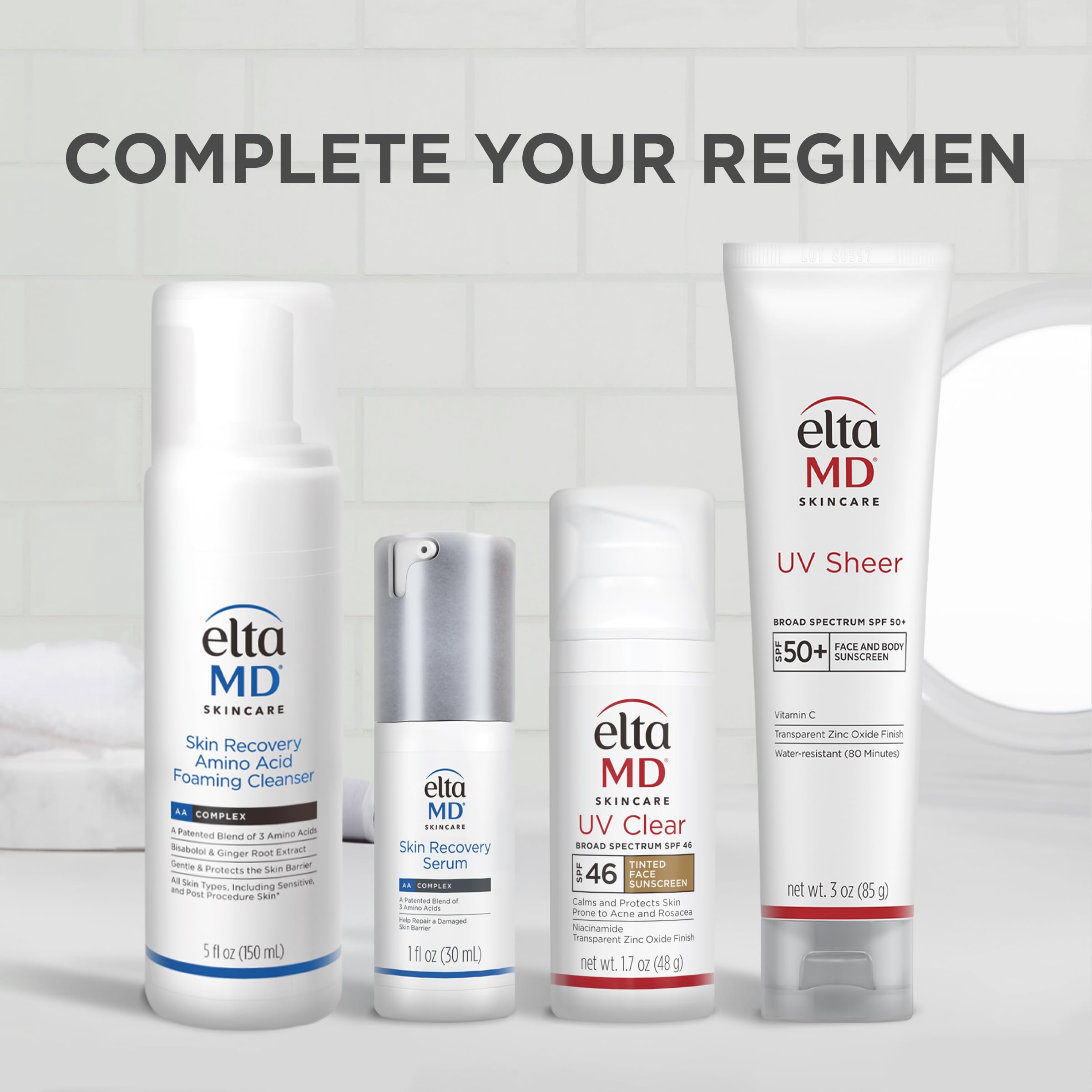 Zinc oxide blocks UVA and UVB rays while blending with skin