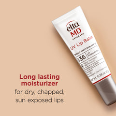 EltaMD UV Lip Balm hydration detail with smooth feel
