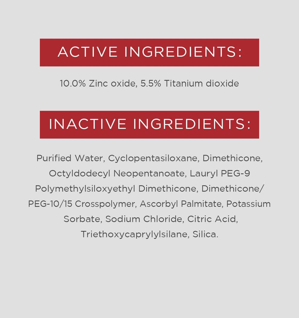 EltaMD UV Pure label highlights SPF 47 mineral protection.