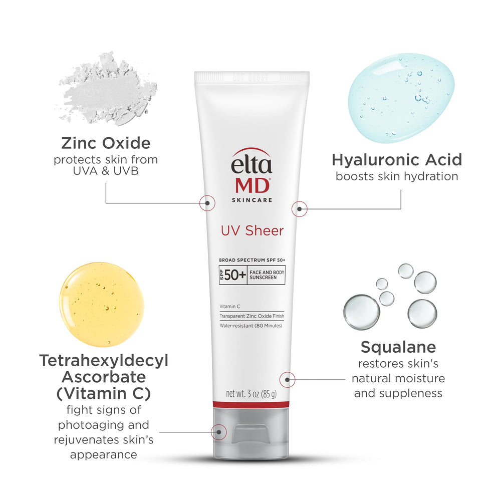 EltaMD UV Sheer face and body sunscreen versatile coverage