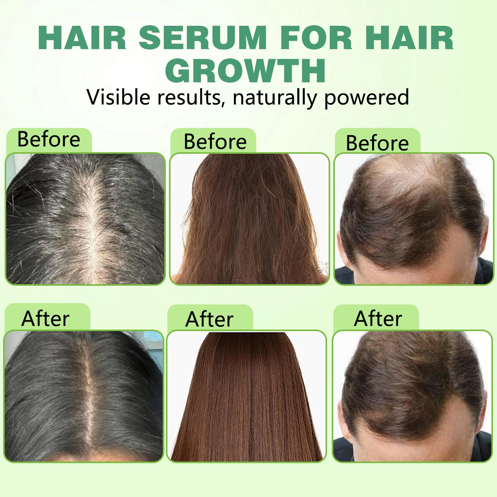 Eltolent natural ingredients with ginseng and biotin for nourishing hair.