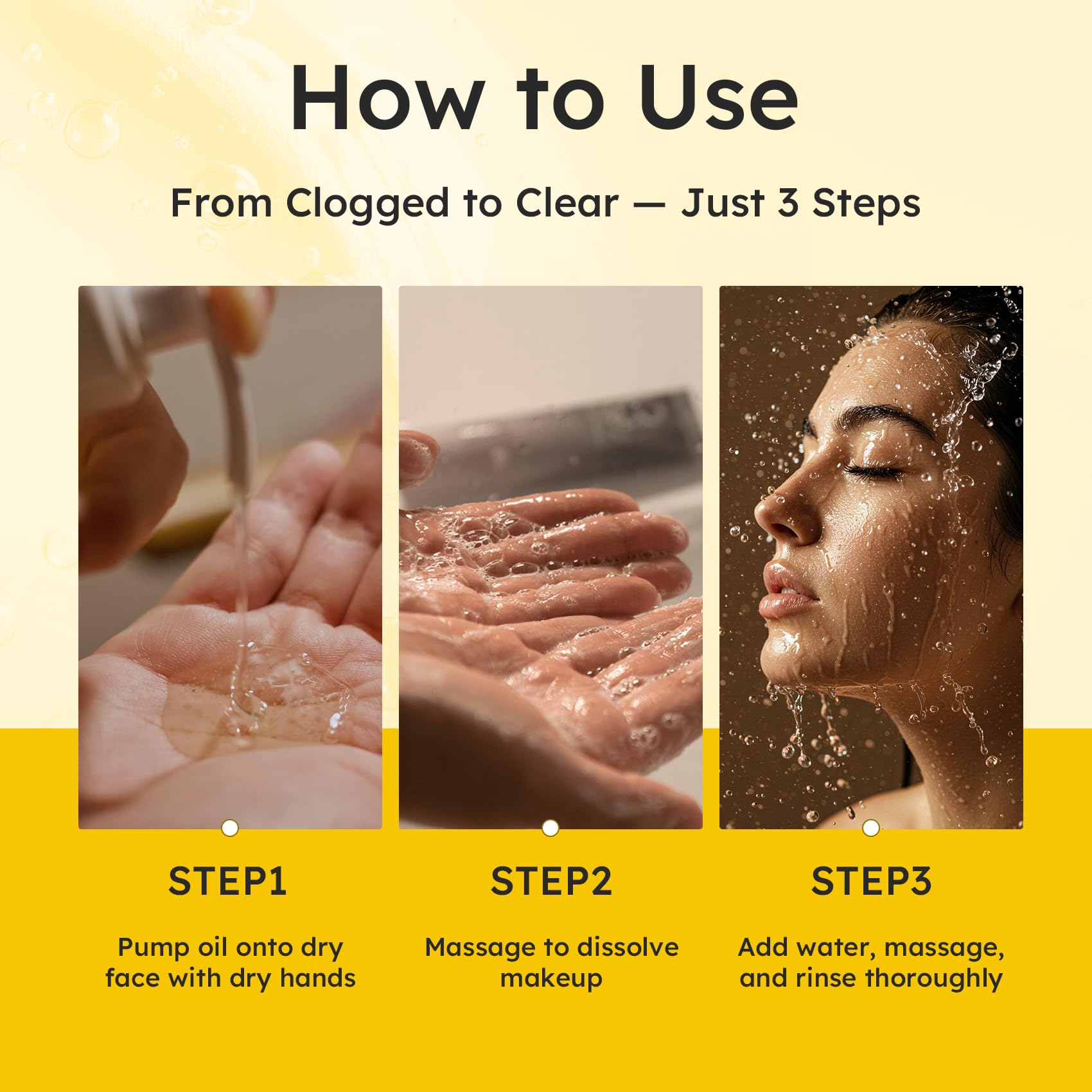 Elvira Pure Cleansing Oil fragrance-free label communicates sensitive skin friendly formula